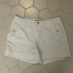 Banana Republic, size 4, Martin fit, white shorts